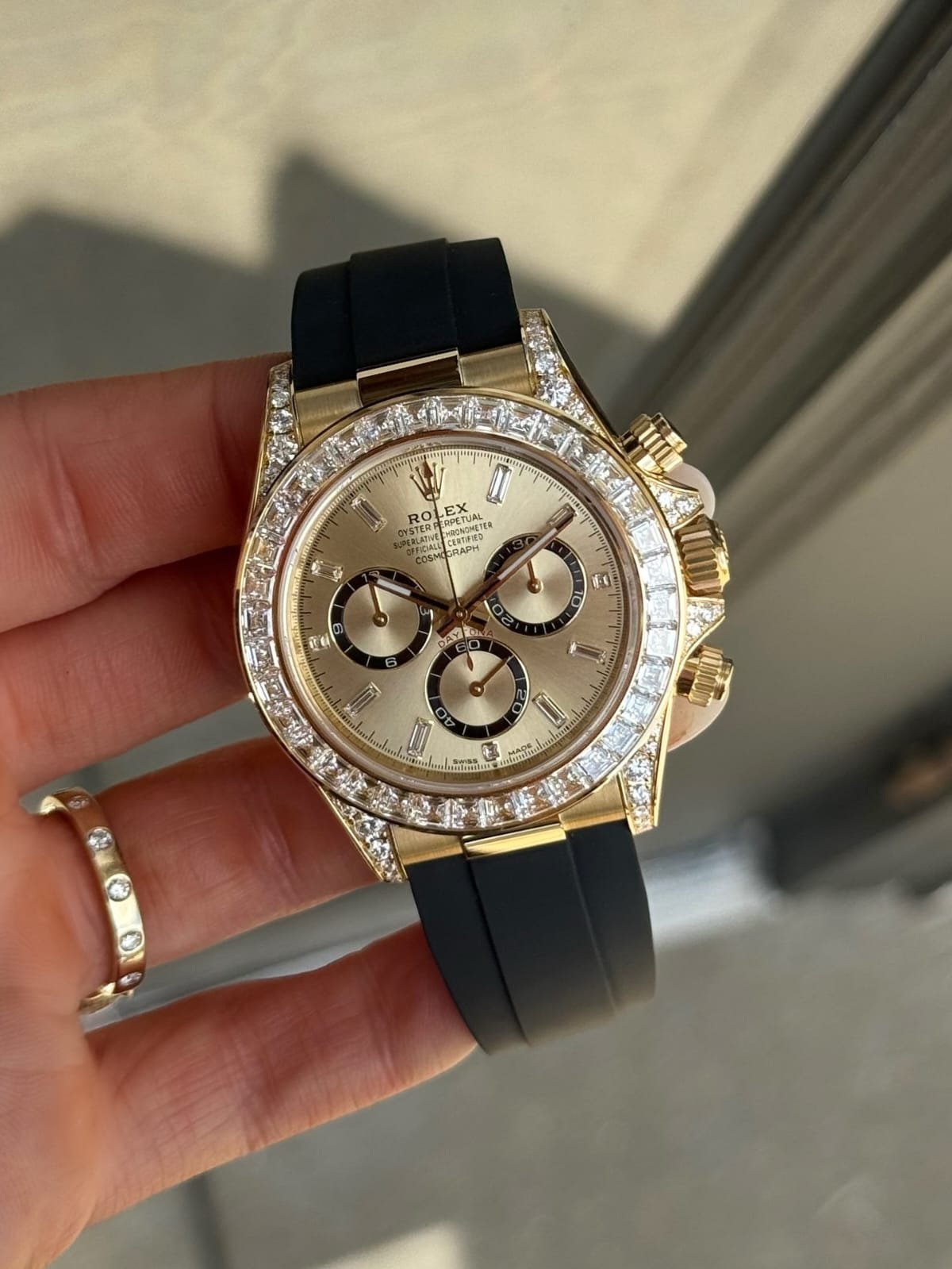 Role_x Oyster Perpetual Daytona Chronograph Gold - Image 4