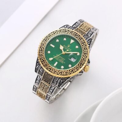 Role_x Oyster Vintage 2Ton-Gold-Green