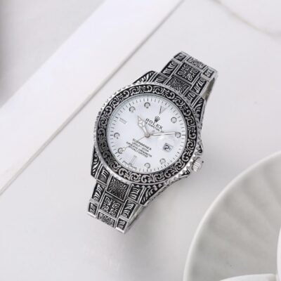 Role_x Oyster Vintage Silver-White