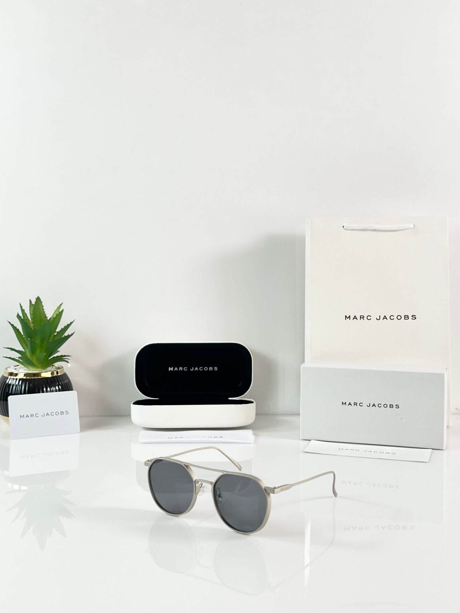 Marc Jacobs 9025 Silver Black