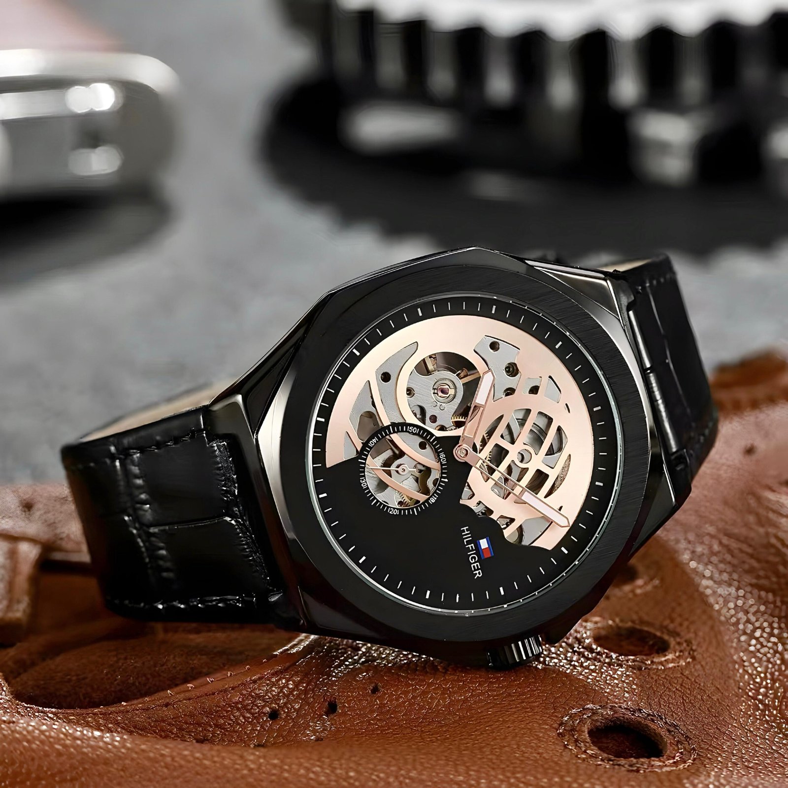 Tomm_y Hilfiger skeleton dial - Image 3