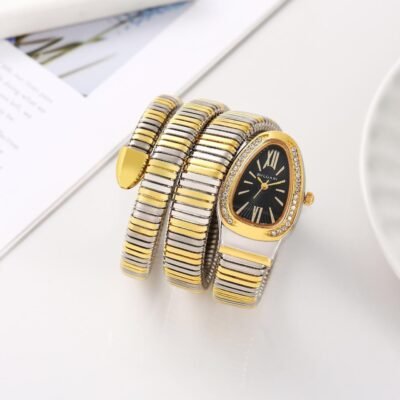 Bvlgari Serpenti Snake Gold-Black