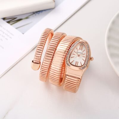Bvlgari Serpenti Snake Copper-White