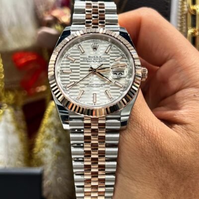 Role_x Oyster Perpetual Date Just 2Ton-Copper-White