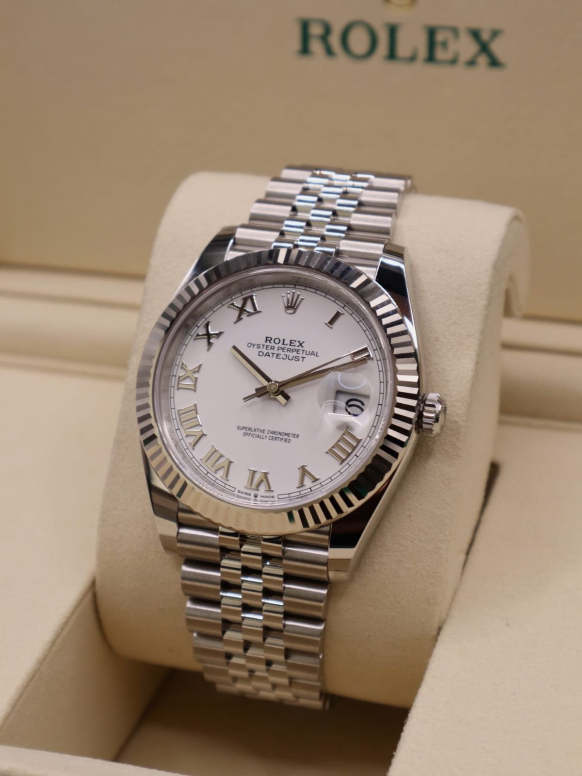 Role_x Oyster Perpetual Date Just Silver-White - Image 2