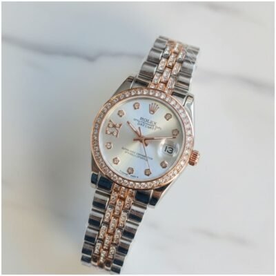 Role_x Oyester Perpetual Date Just 2Ton-Copper-White