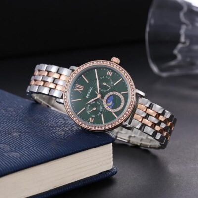 Fossi_l Es3121 Jacqueline Sun Moon Two-Tone-Copper-Green