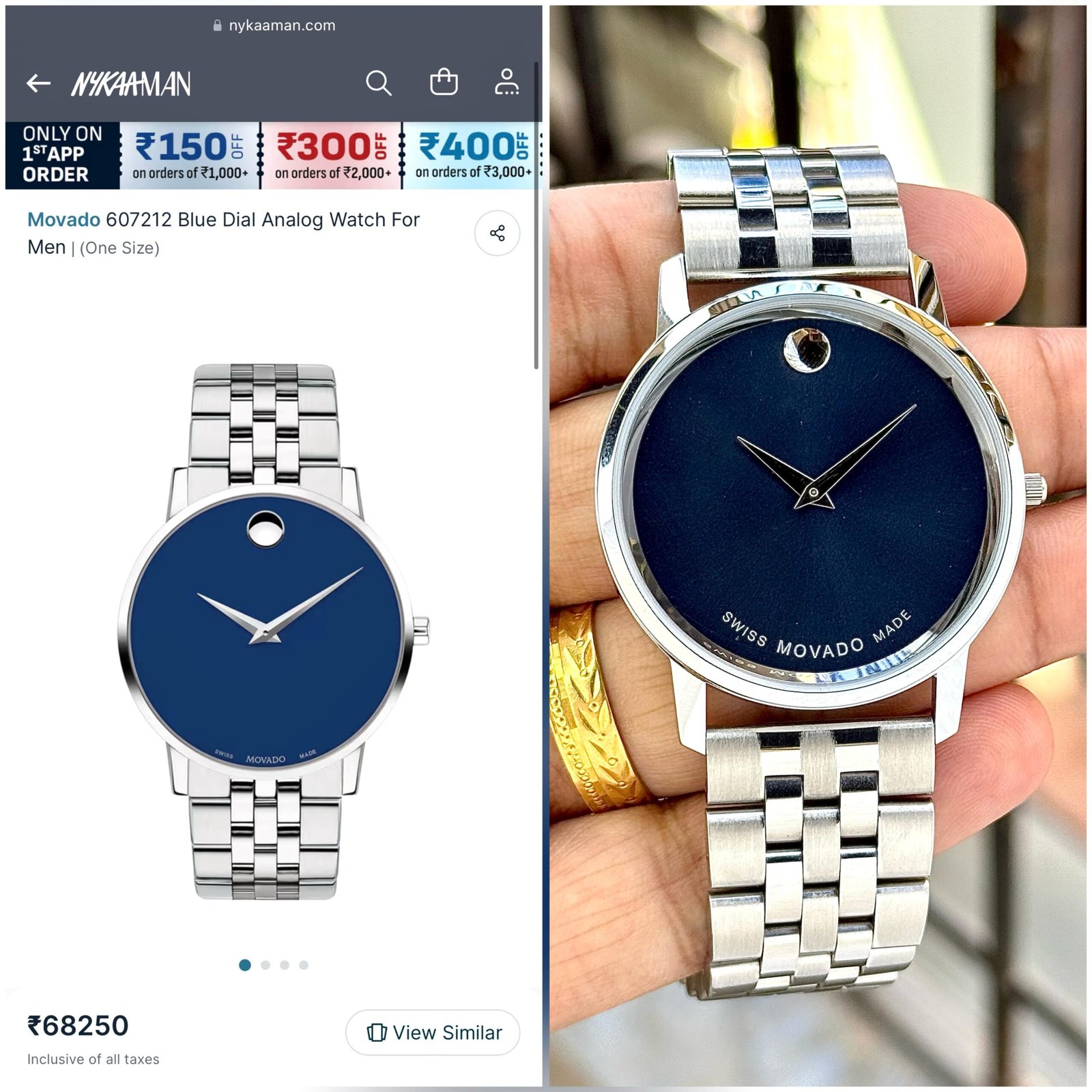 Movado Bold