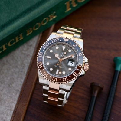 Role_x Oyster Perpetual Gmt Master Grey Dial