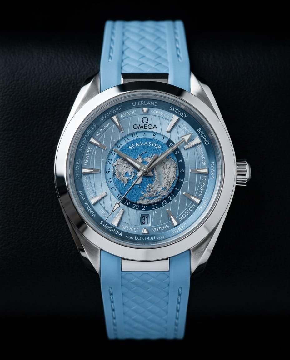 Omeg_a Seamaster Aqua Terra World Map 150M Automatic - Image 3