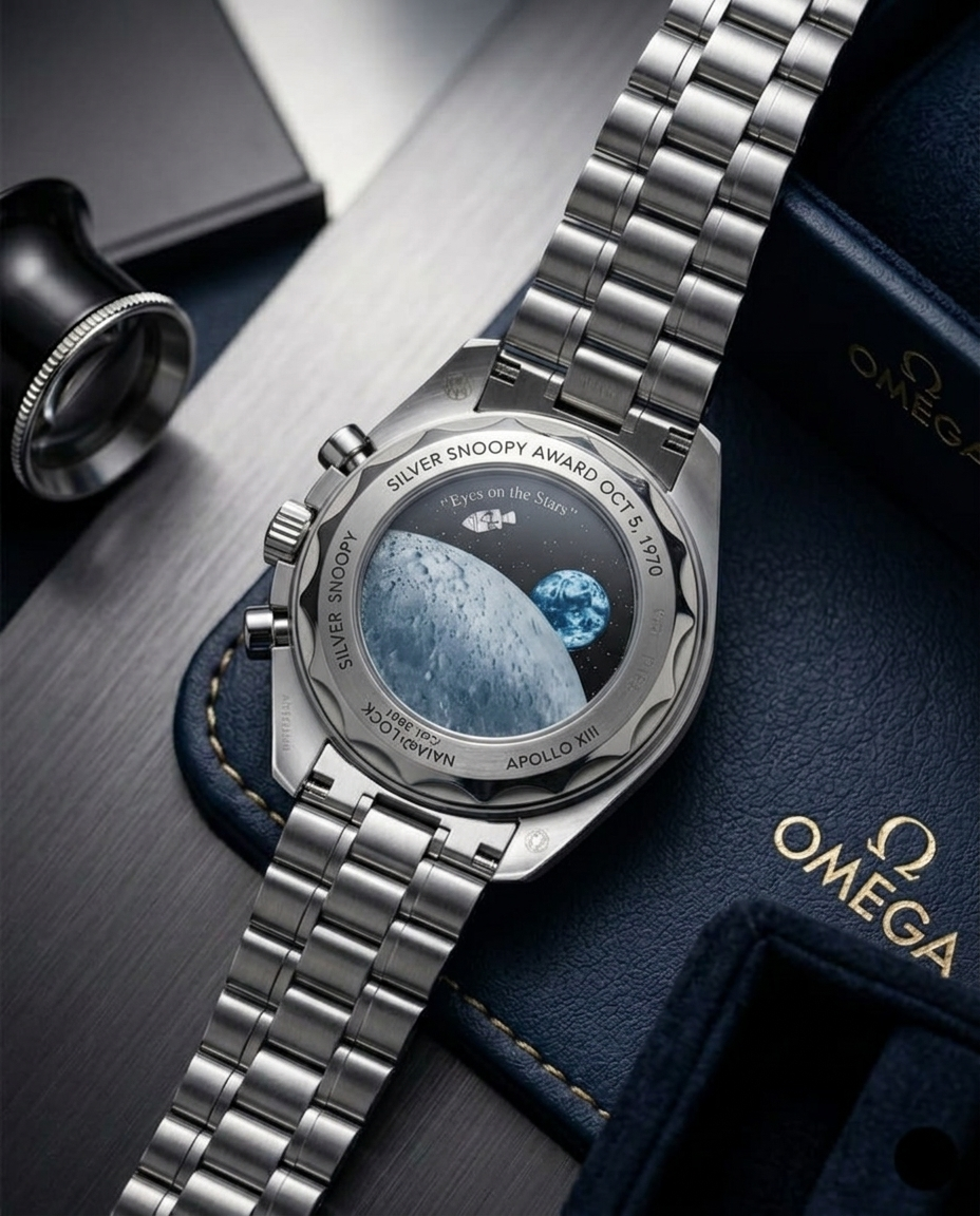 Omeg_a Speedmaster Silver Snoopy - Image 2