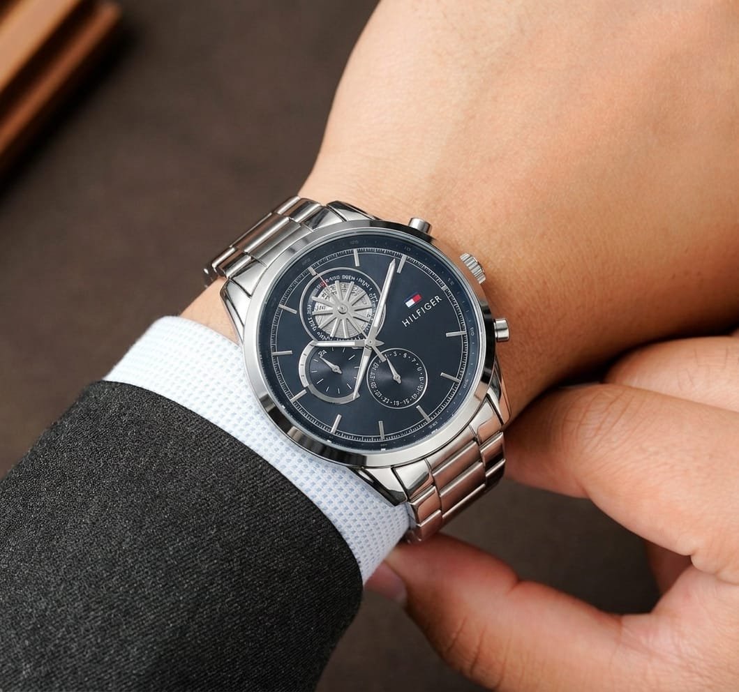 Tommy Hilfige_Quartz Multifunction Silver-Black