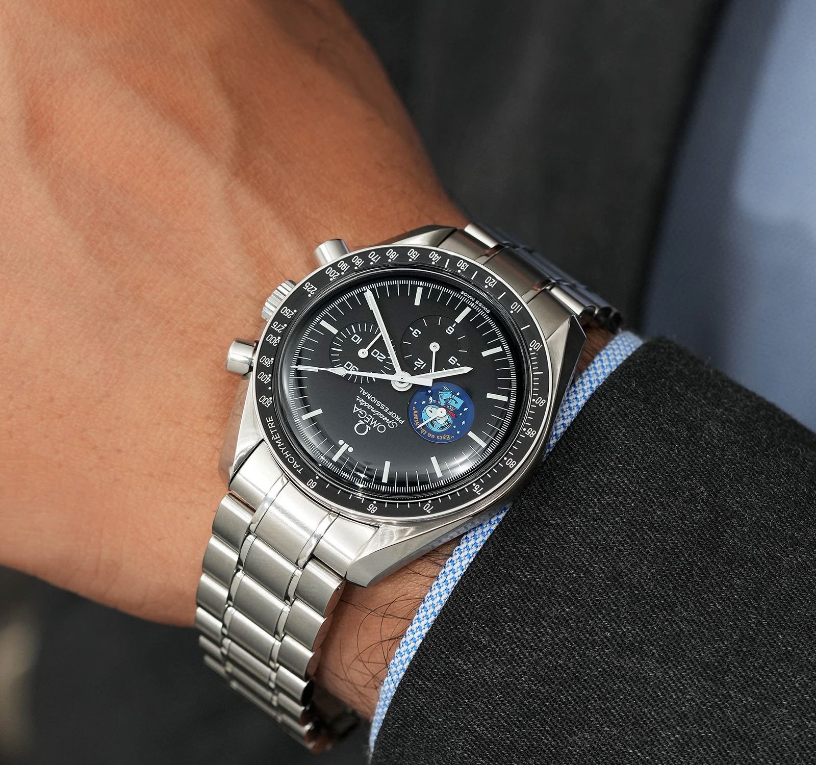Omeg_a Speedmaster Snoopy Edition Japan Quality - Image 6