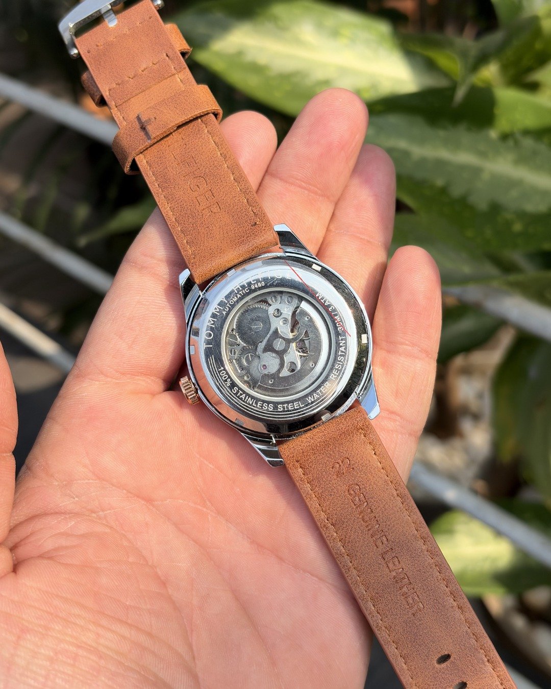 Tommy_hilfiger Automatic Leather LightBrown-Copper-White - Image 2