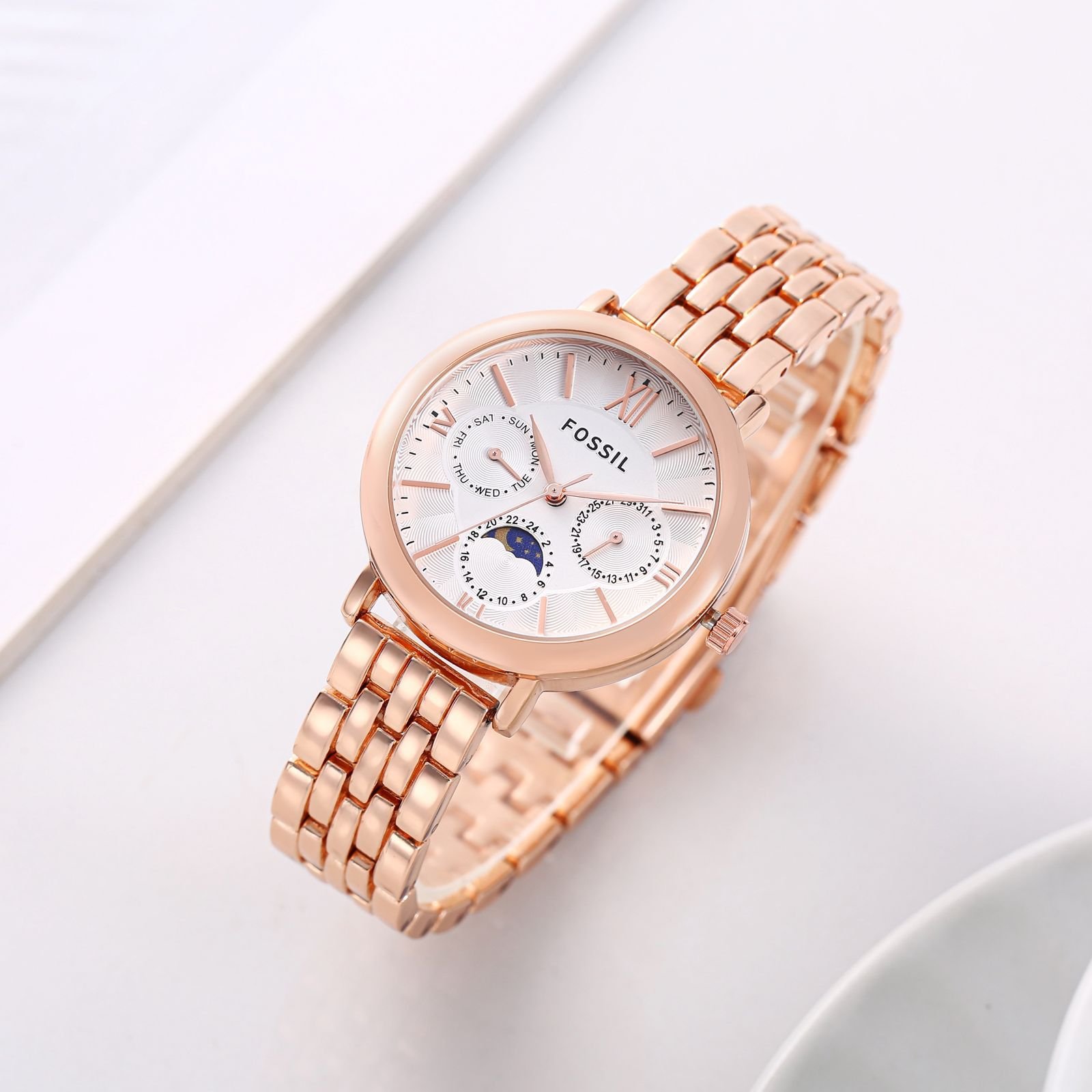 Fossi_l Es3121 Jacqueline Sun Moon Copper-White