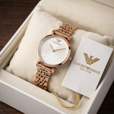 Emporio Arman_i Classic Flower Copper-White