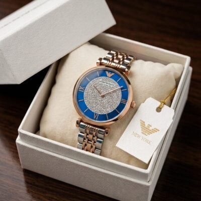 Emporio Arman_i Classic 2-Ton-Copper-Blue