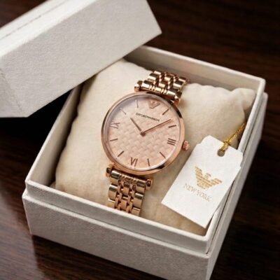 Emporio Arman_i Classic Copper-Pink-Checks