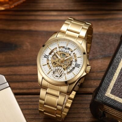 Role_x Oyster Perpetual Automatic Pagani Gold-White