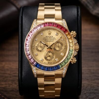 Role_x Oyster Perpetual Rainbow Gold-Gold