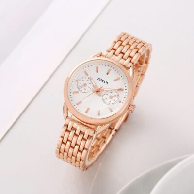 Fossi_l tailor multifunction Copper- White