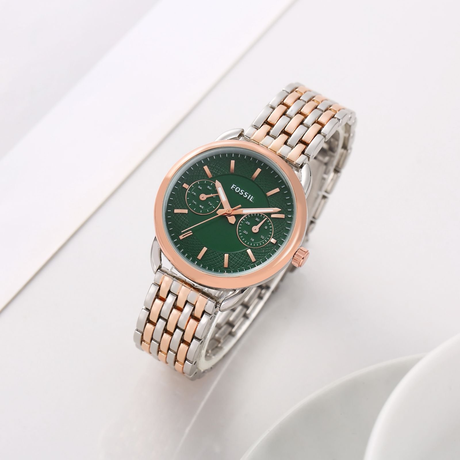 Fossi_l tailor multifunction 2 Tone Copper- Green
