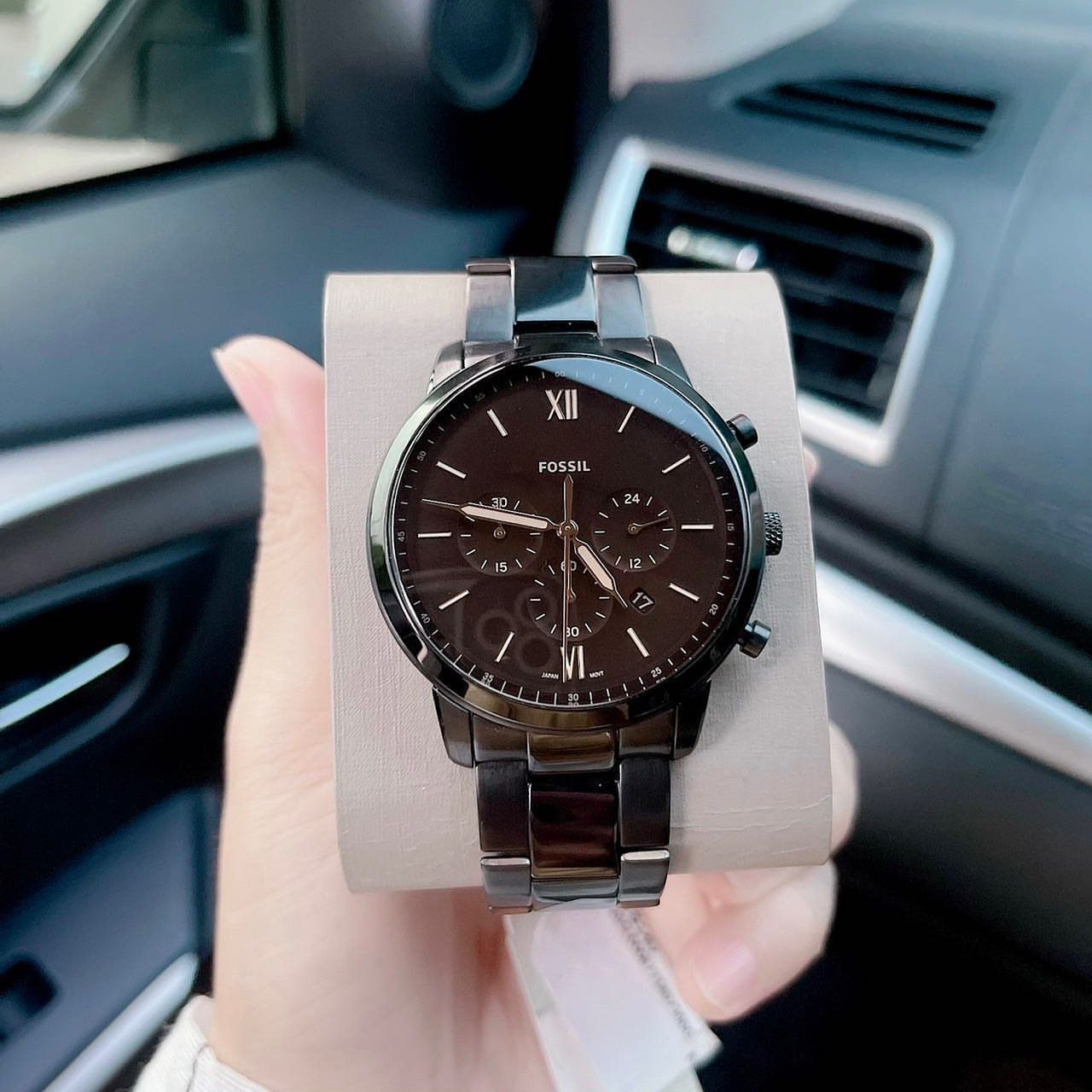 Fossi_l Neutra Chronograph FS5525 Black-Brown - Image 3