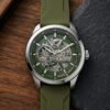 Tommy_hilfiger Automatic Silicon Green-Silver