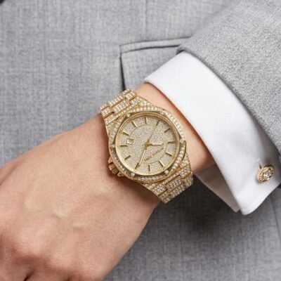 Michae_l Kors Raquel Pave Gold