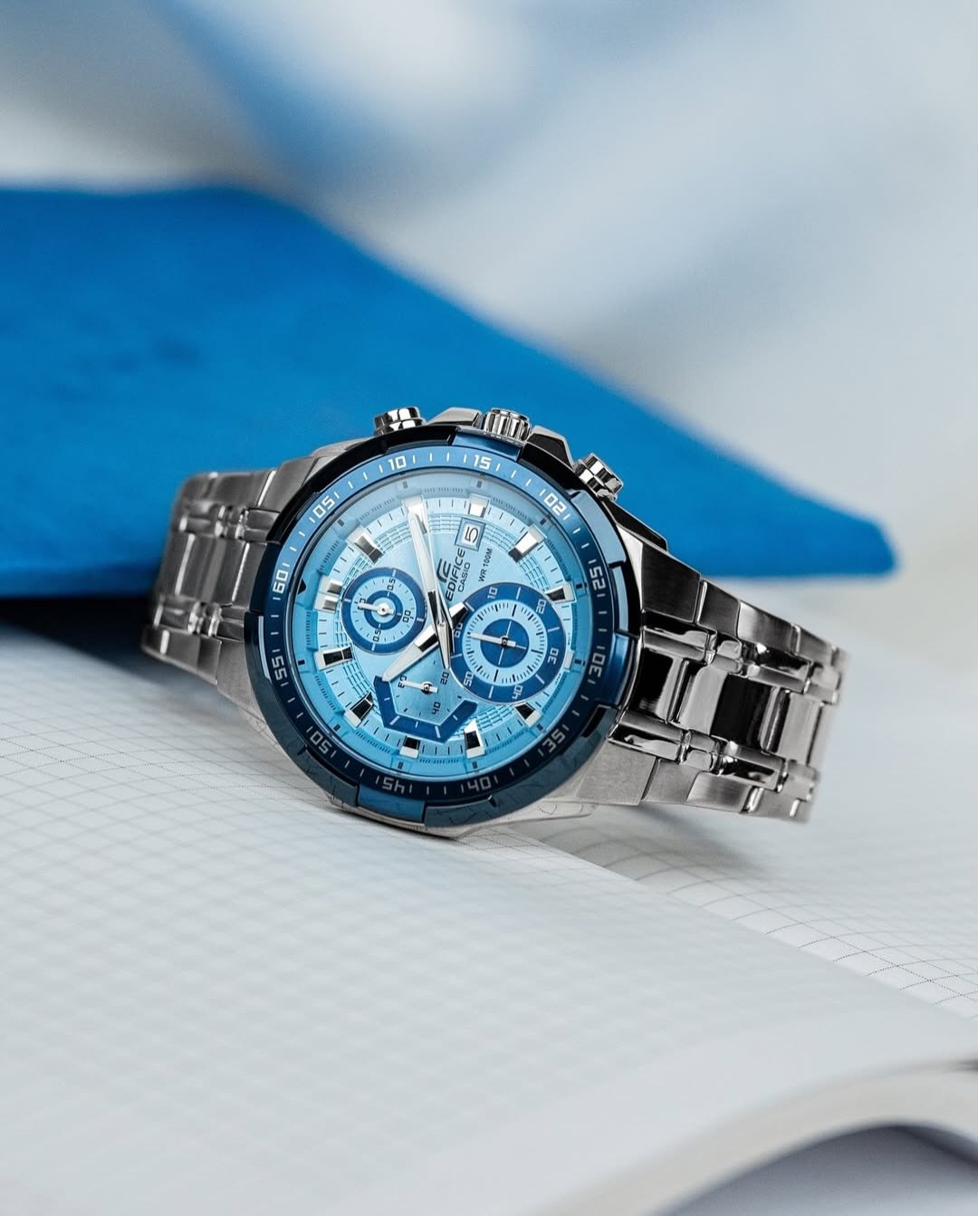 Casio Edifice Efr539 Silver-Tiffny - Image 4