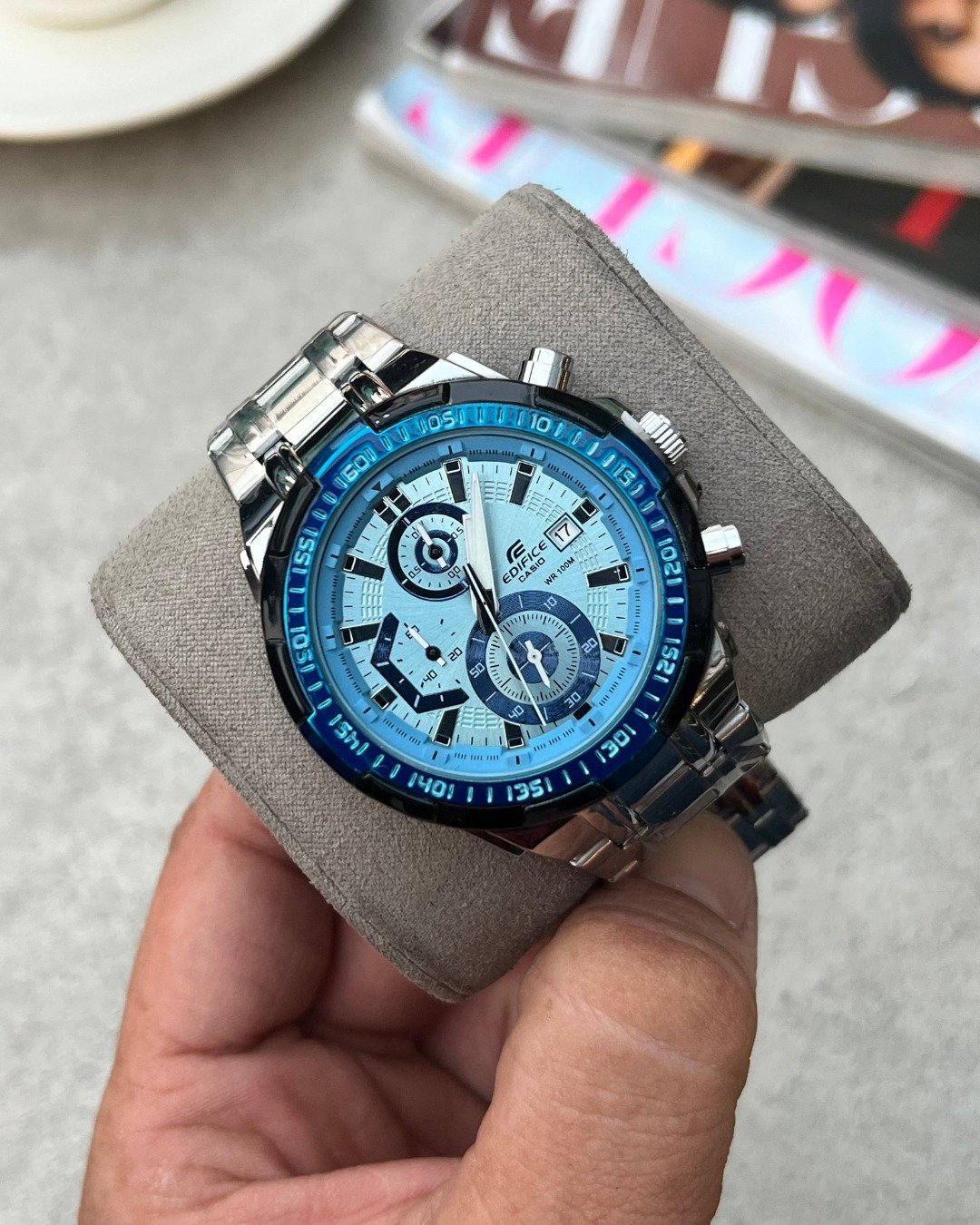 Casio Edifice Efr539 Silver-Tiffny - Image 2