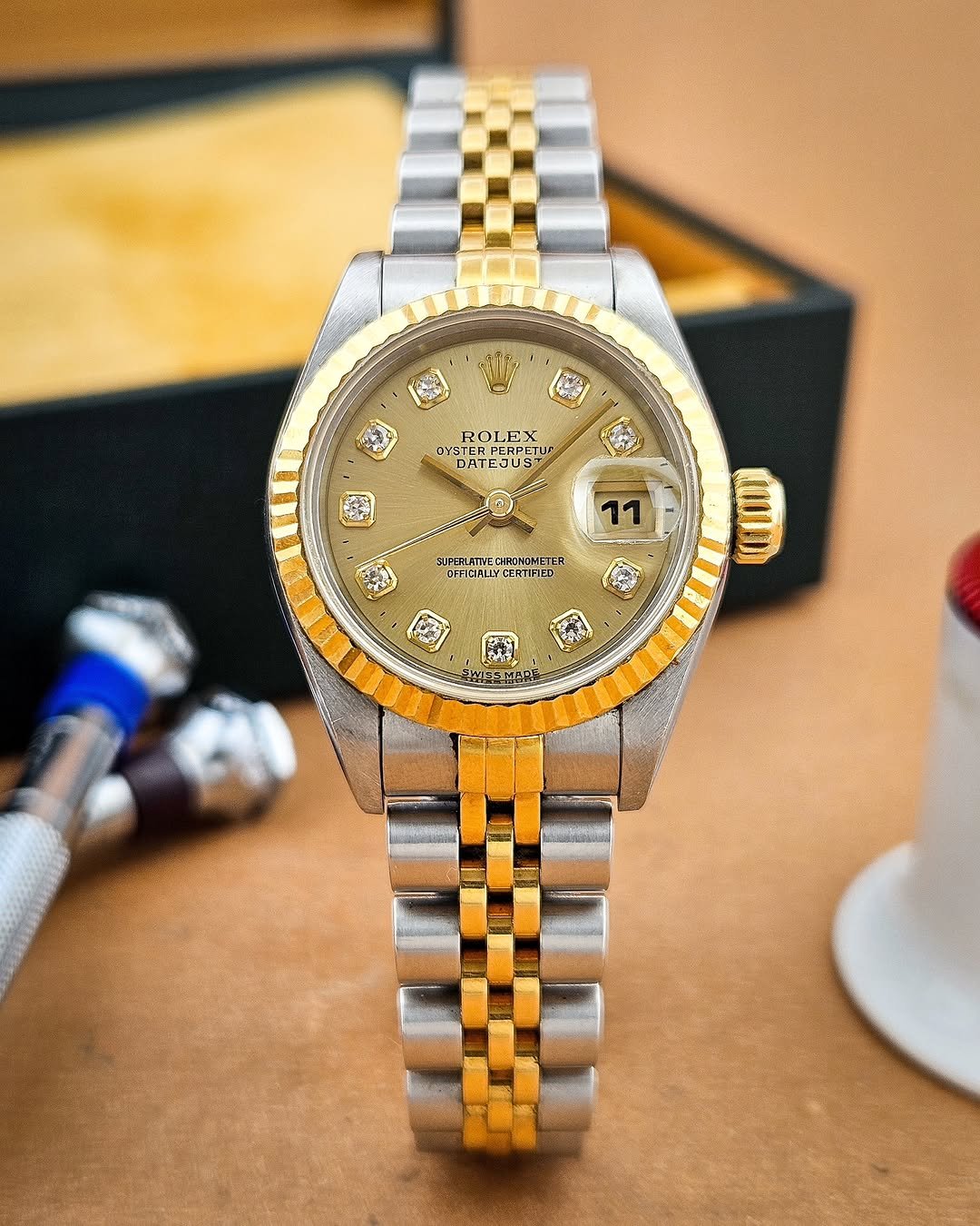 Role_x Oyster Perpetual Date Just Ladies - Image 3
