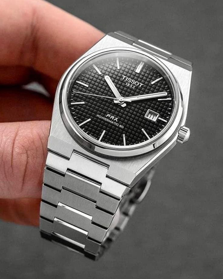 Tisso_t 1853 Prx Automatic Top Quality Silver-Black - Image 4