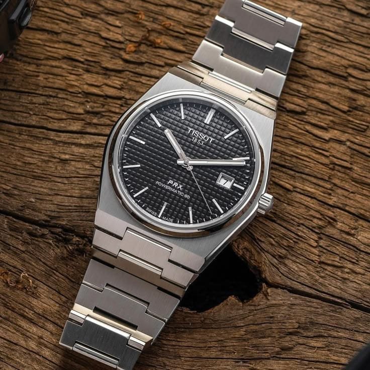 Tisso_t 1853 Prx Automatic Top Quality Silver-Black - Image 2