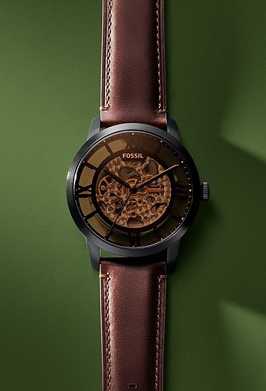 Fossi_l Townsman Brown-Black Automatic - Image 4