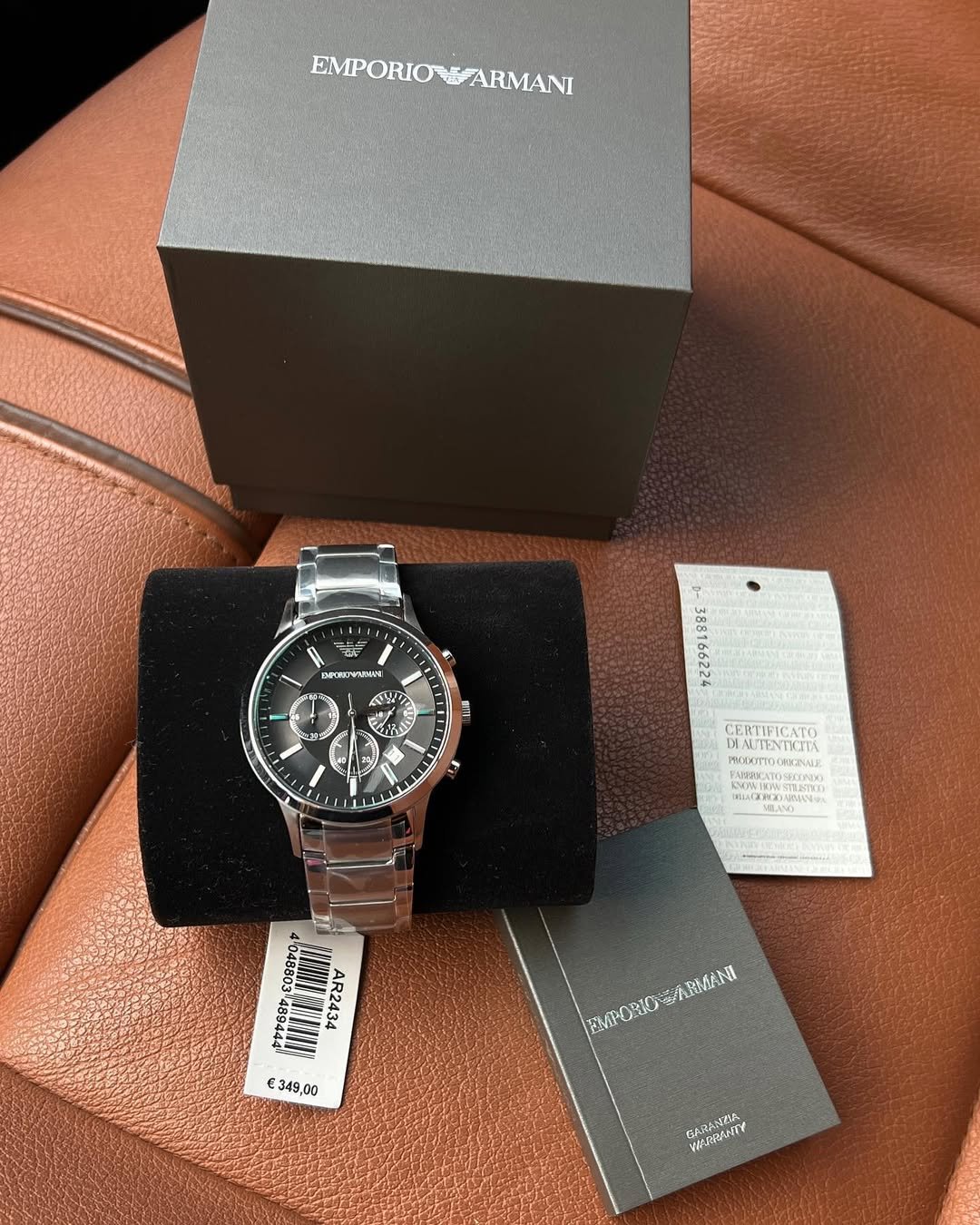 Emporio Arman_i Classic Silver-Black - Image 2