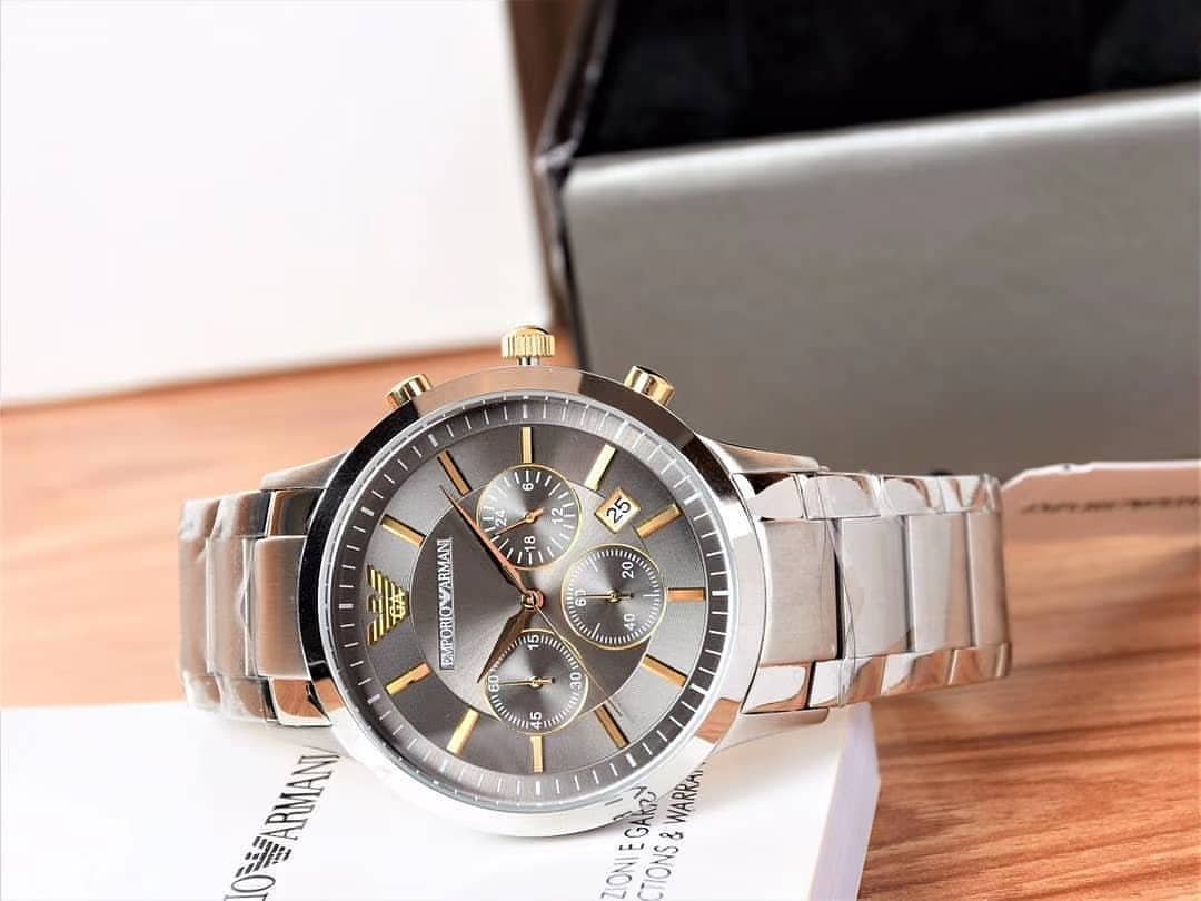 Emporio Arman_i Classic Silver-Black-Gold - Image 5