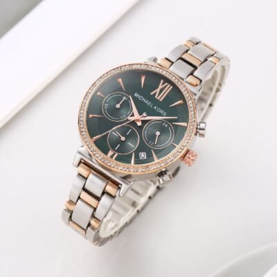 Michael_Kors Sofie 2Ton-Copper-Green