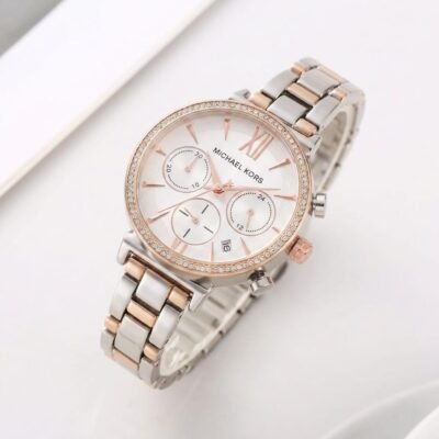 Michael_Kors Sofie 2Ton-Copper-White