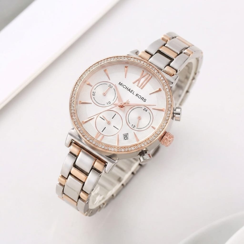 Michael_Kors Sofie 2Ton-Copper-White