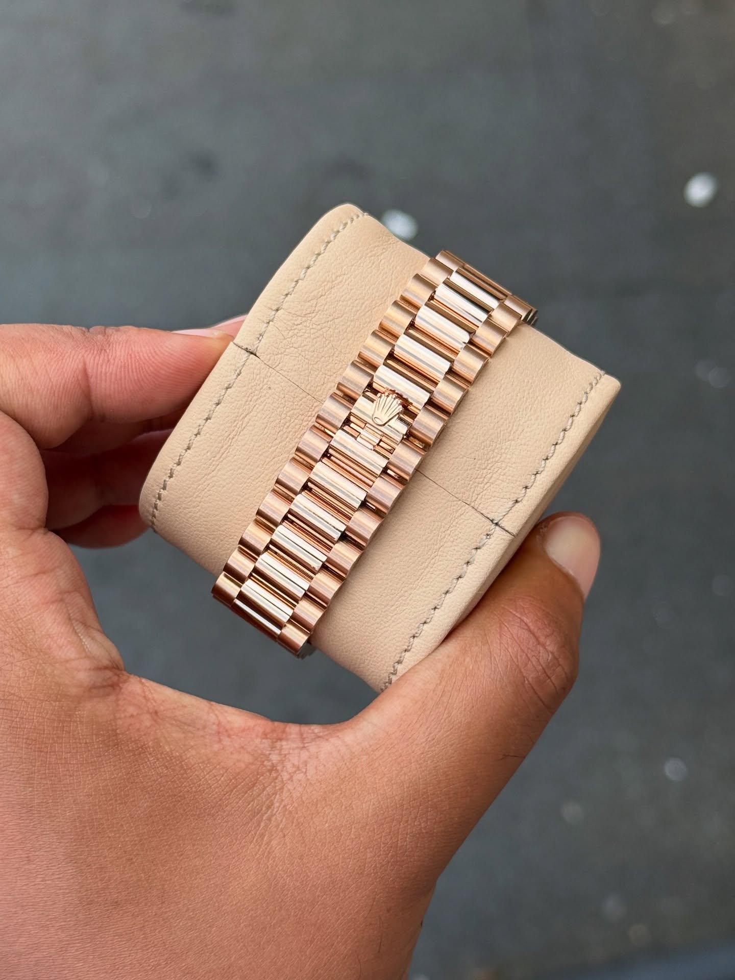 Role_x Oyster Perpetual Day Date 40 Battery Copper-Brown - Image 2