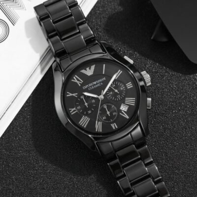 Emporio Arman_i Ceramic Black-Silver