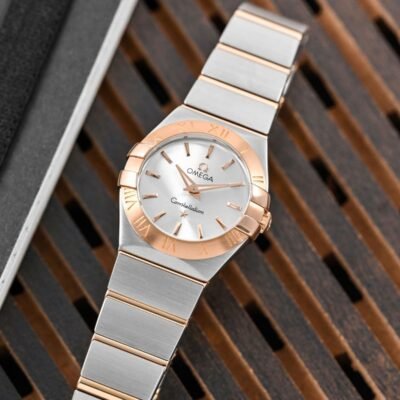 Omeg_a Constellation Sedna 2Ton-Copper-White Womens