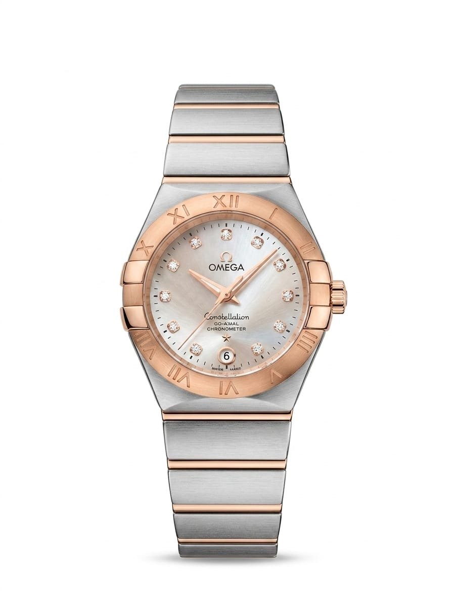 Omeg_a Constellation Sedna 2Ton-Copper-Grey Womens
