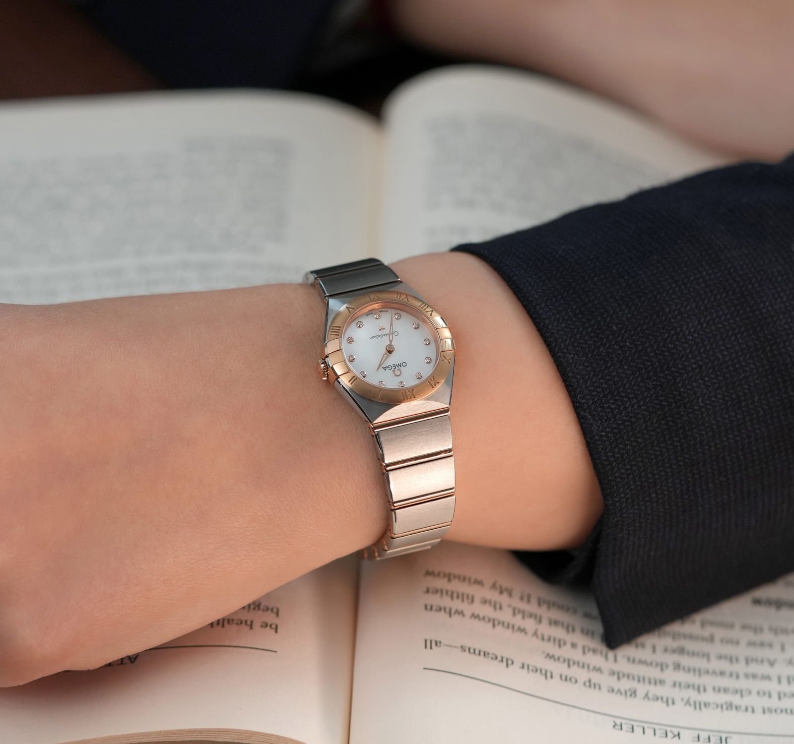 Omeg_a Constellation Sedna 2Ton-Copper-White Womens - Image 5