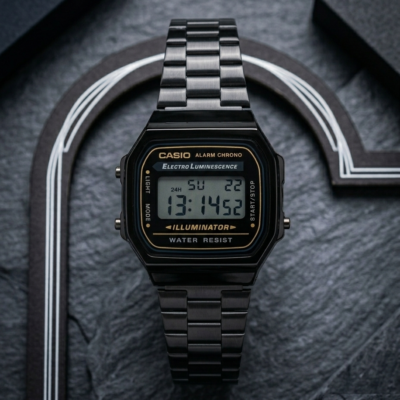 Casio Vintage Illuminator Black