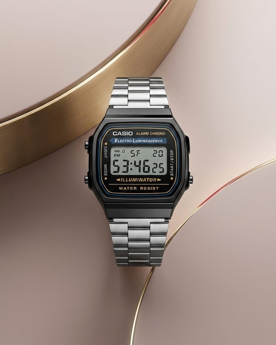 Casio Vintage Illuminator Silver