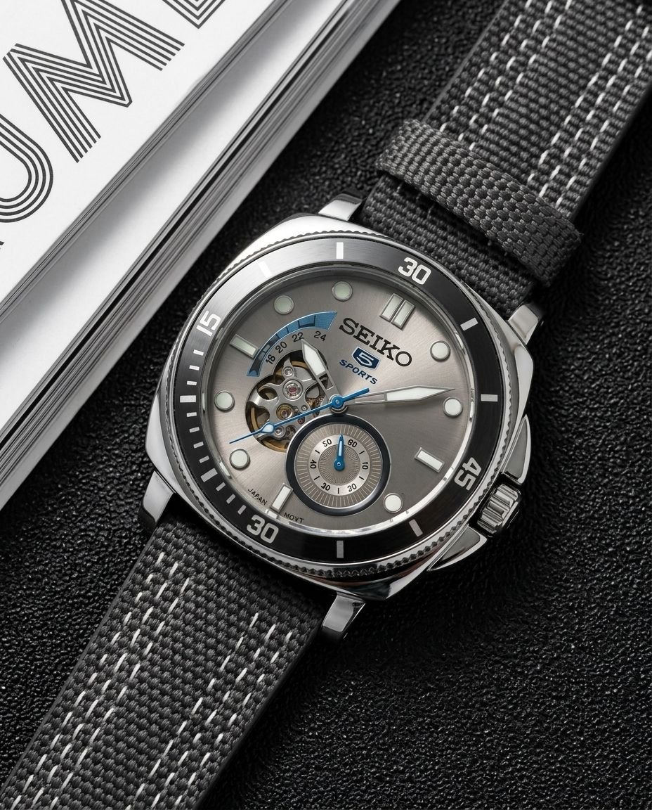 Seiko 5 Sprots Automatic Grey - Image 2