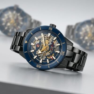 Rad_o Captain Cook HighTech Automatic Black-Blue-Gold