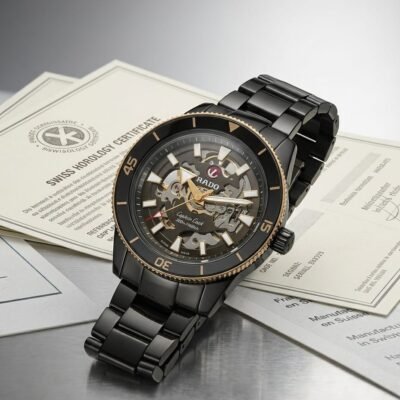 Rad_o Captain Cook HighTech Automatic Black-CopperBazzle